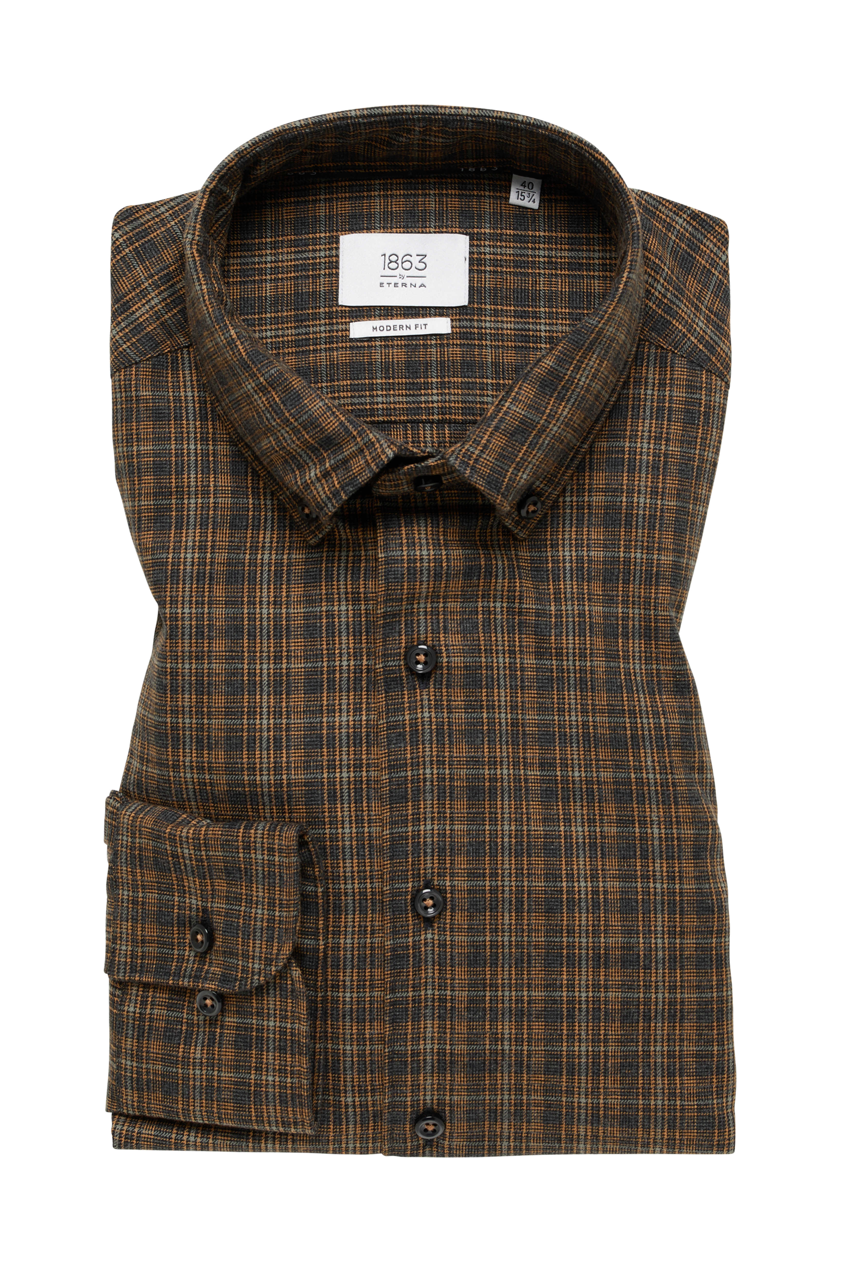 Eterna Modern Fit by1863 flannel