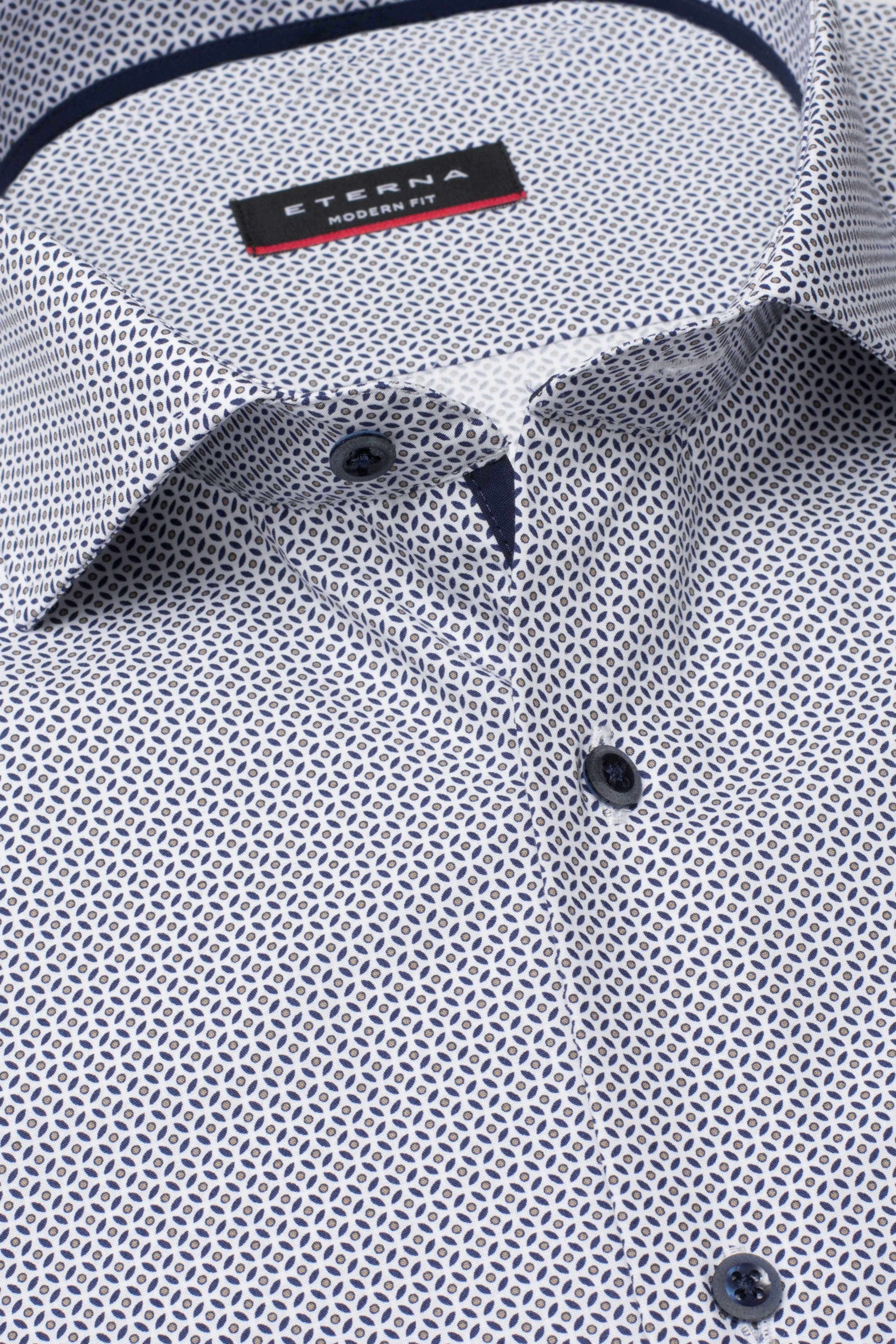 Eterna Modern Fit skjorte ekstra ærmelængde