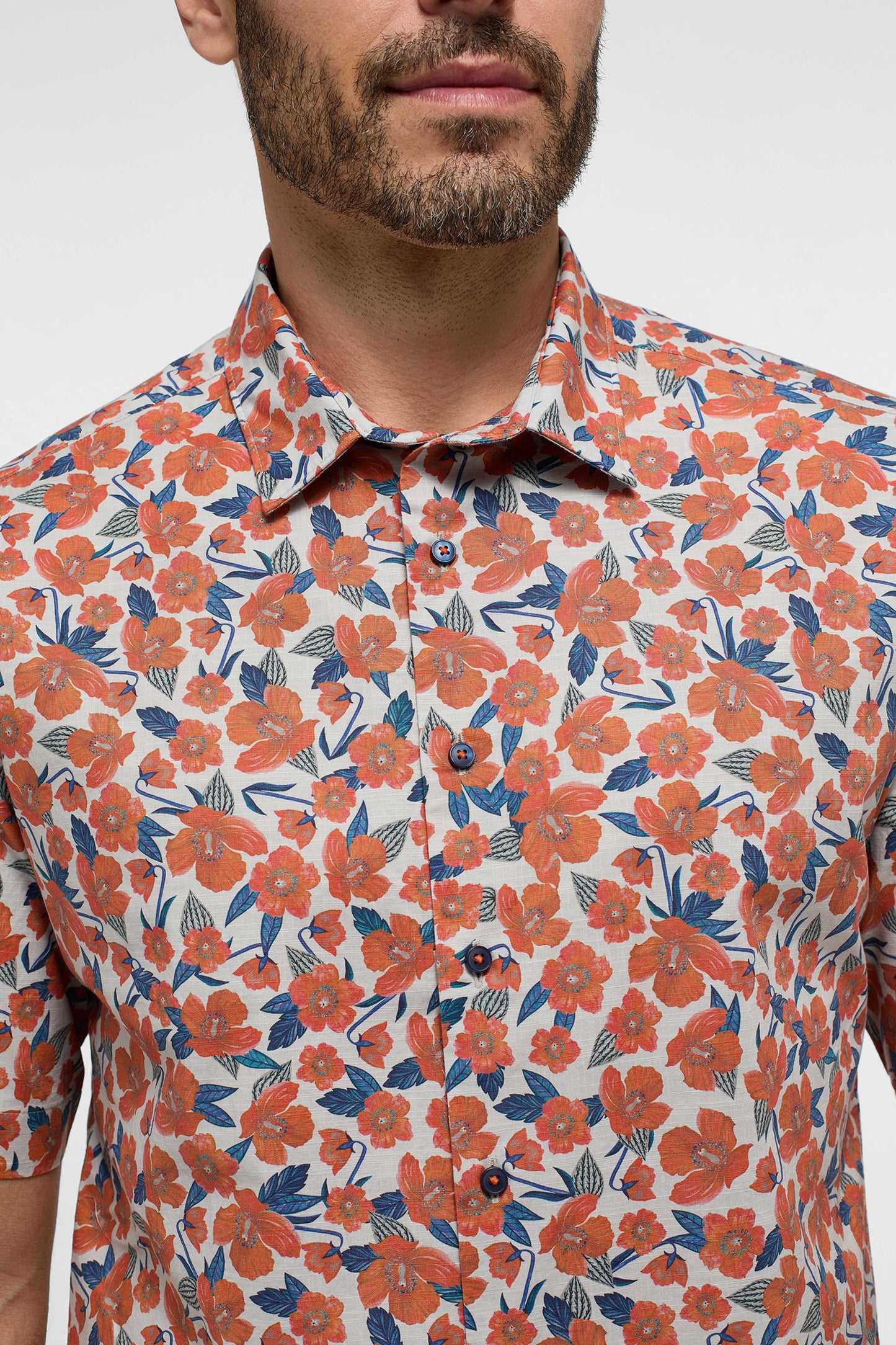 Eterna Regular Fit kortærmet