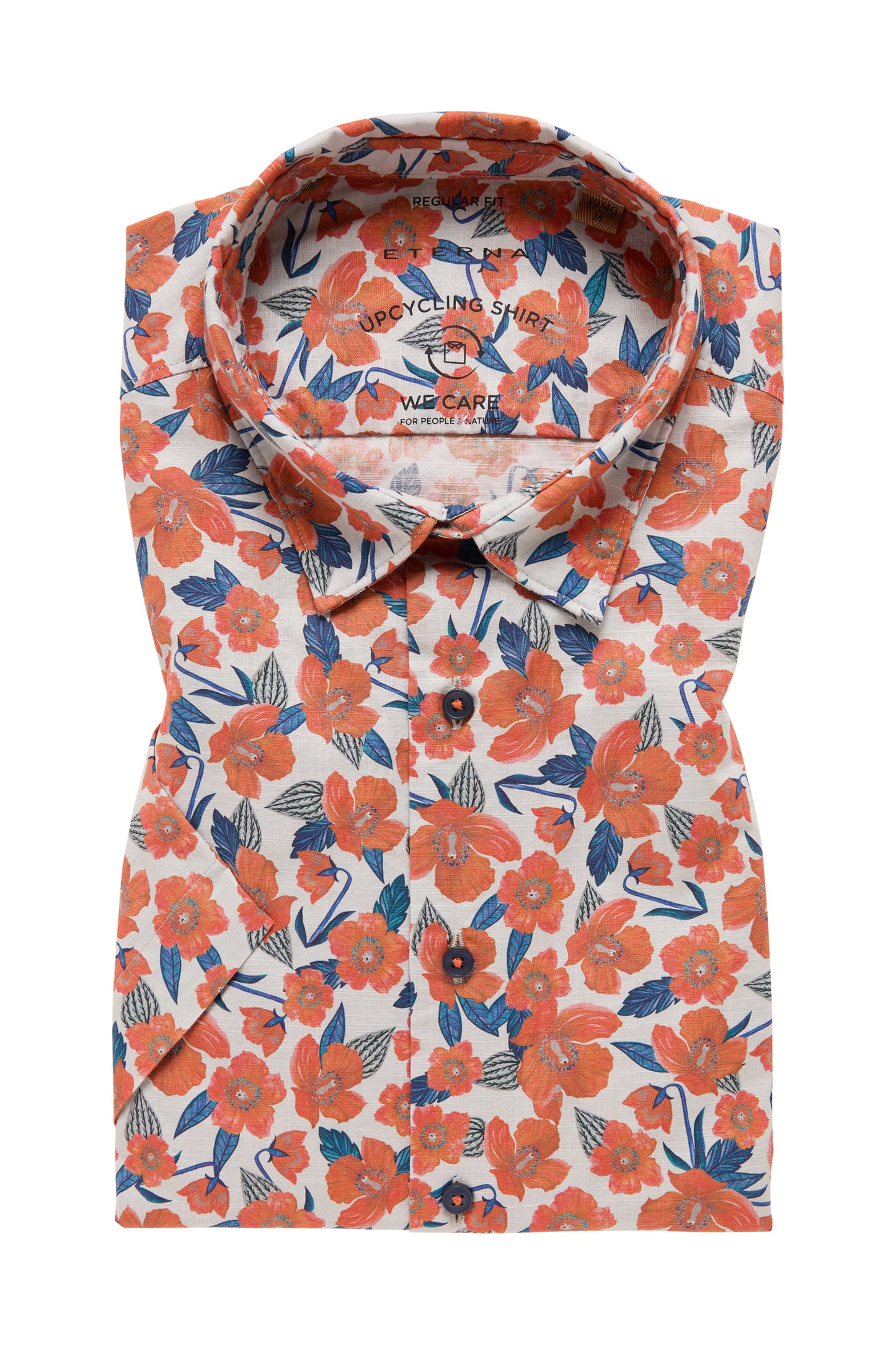 Eterna Regular Fit kortærmet