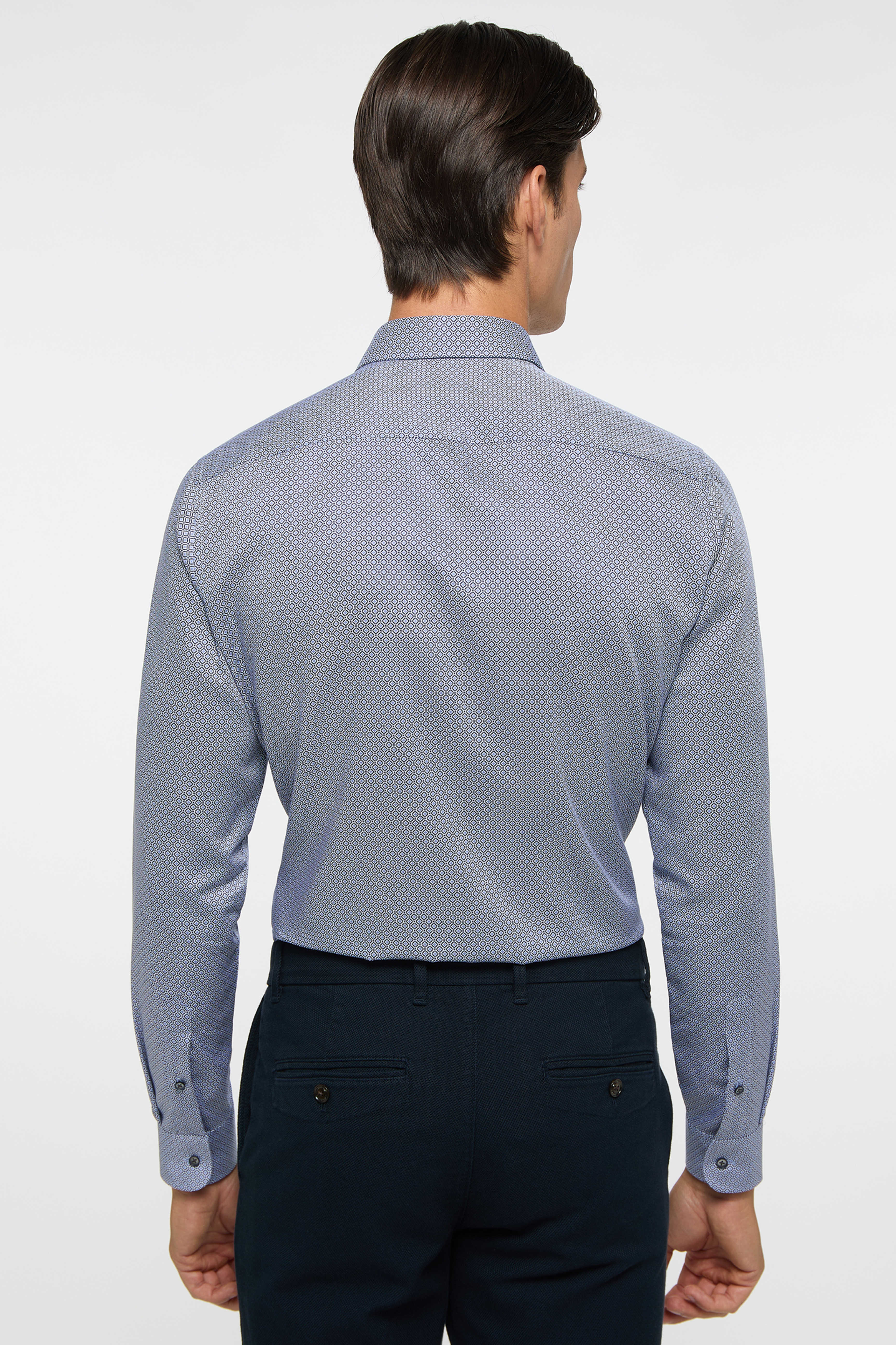 Eterna Modern Fit skjorte ekstra ærmelængde