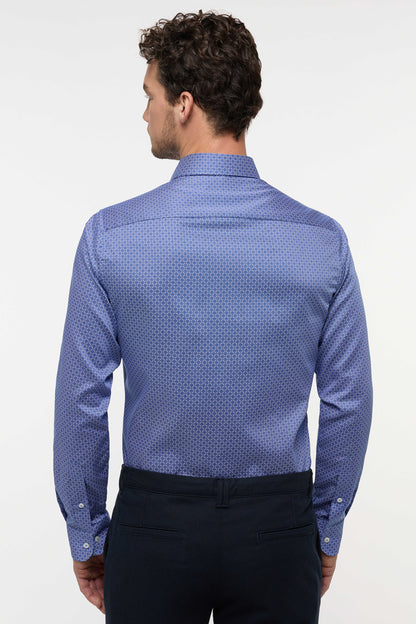 Eterna Slim Fit skjorte ekstra ærmelængde