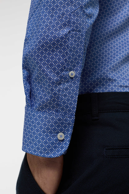 Eterna Slim Fit skjorte ekstra ærmelængde