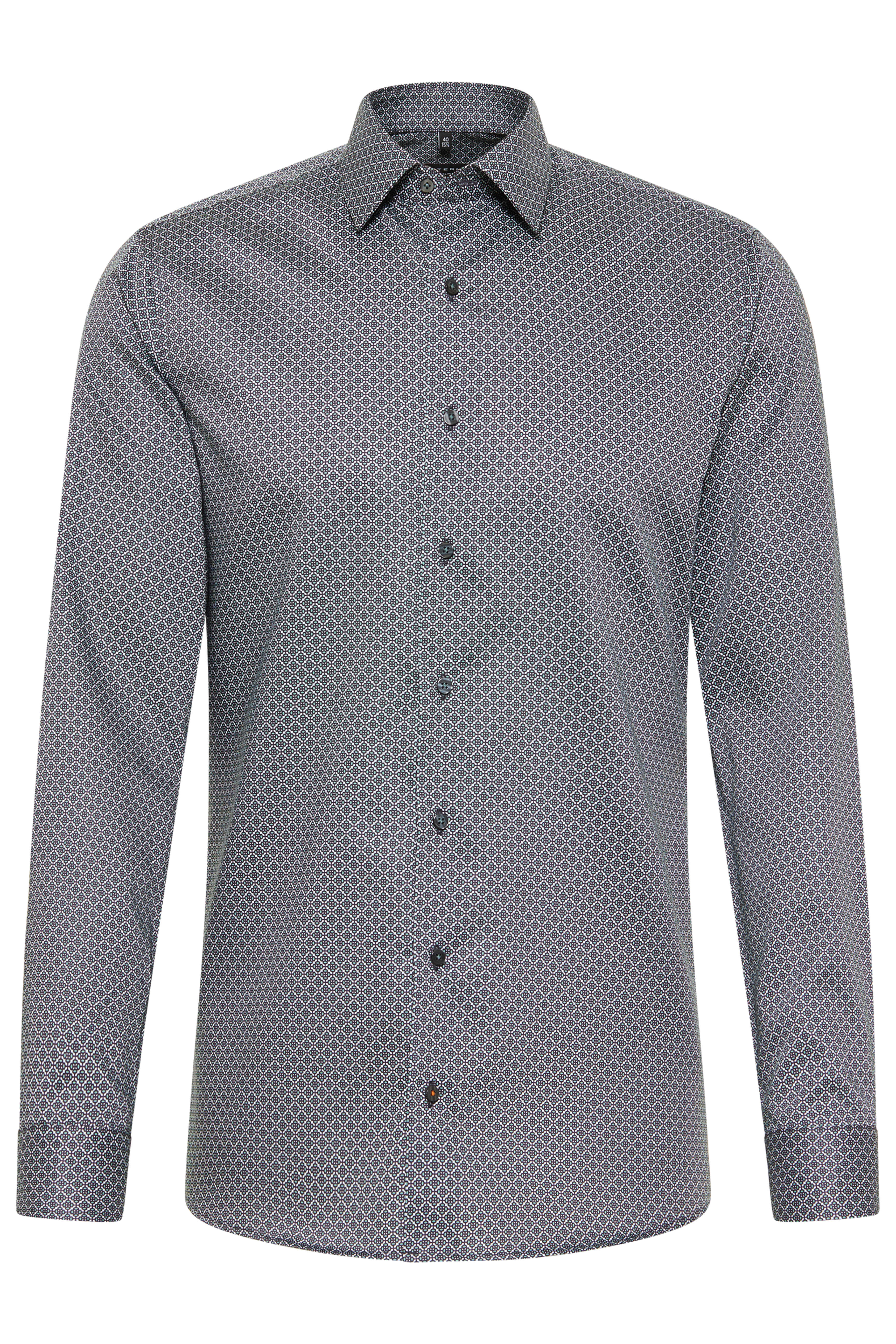 Eterna Slim Fit skjorte ekstra ærmelængde