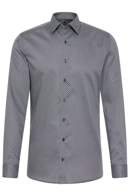 Eterna Slim Fit skjorte ekstra ærmelængde