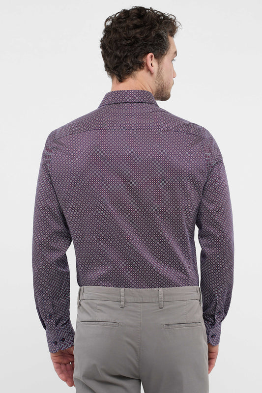 Eterna Slim Fit skjorte ekstra ærmelængde