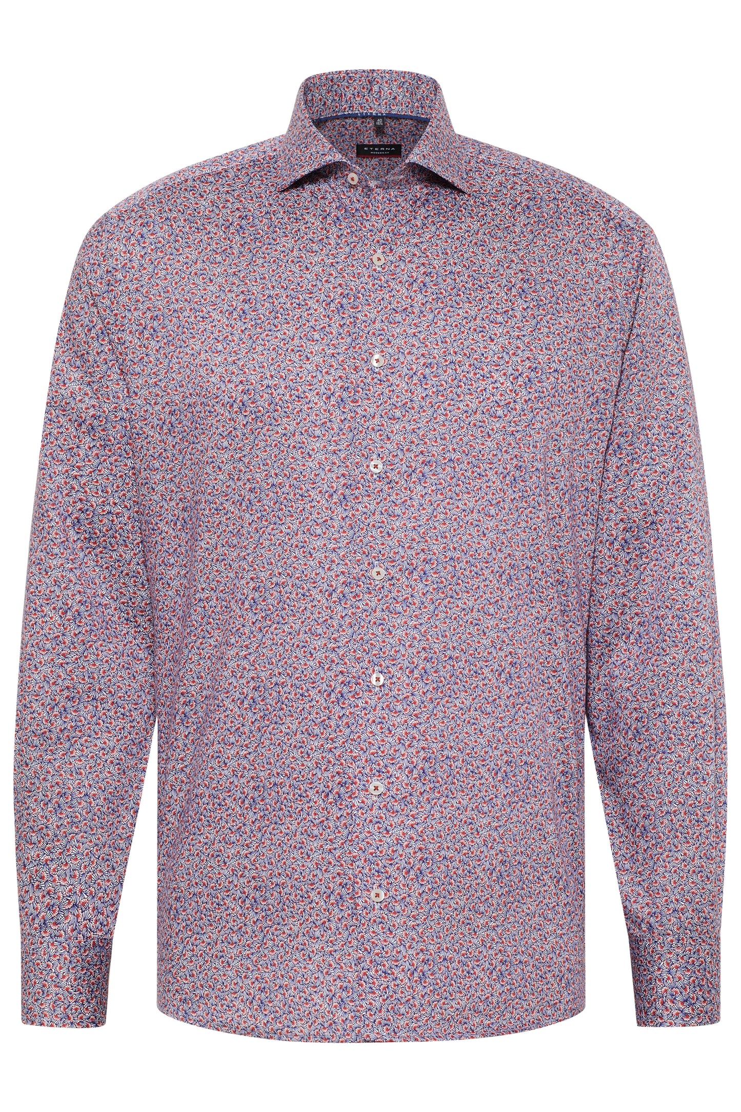 Eterna Modern Fit skjorte ekstra ærmelængde