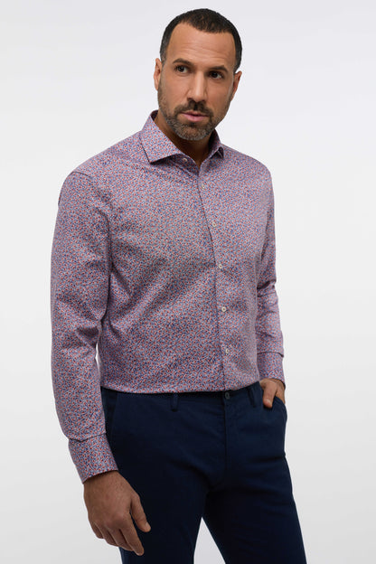 Eterna Modern Fit skjorte ekstra ærmelængde