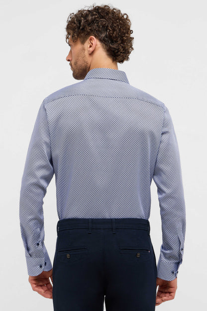 Eterna Slim Fit skjorte ekstra ærmelængde