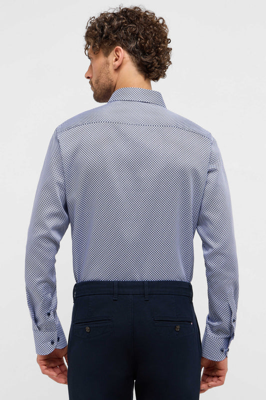 Eterna Slim Fit skjorte ekstra ærmelængde
