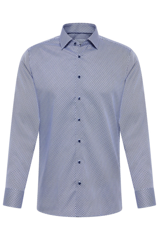 Eterna Slim Fit skjorte ekstra ærmelængde