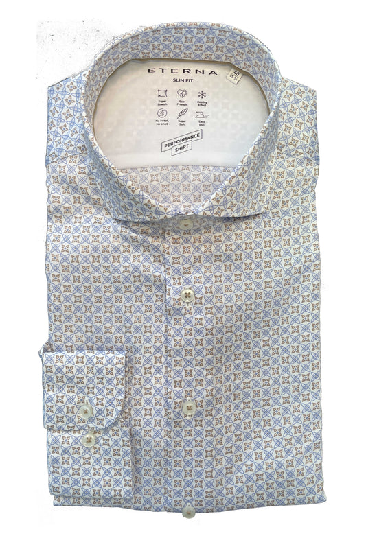 Eterna Slim Fit Performance Shirt
