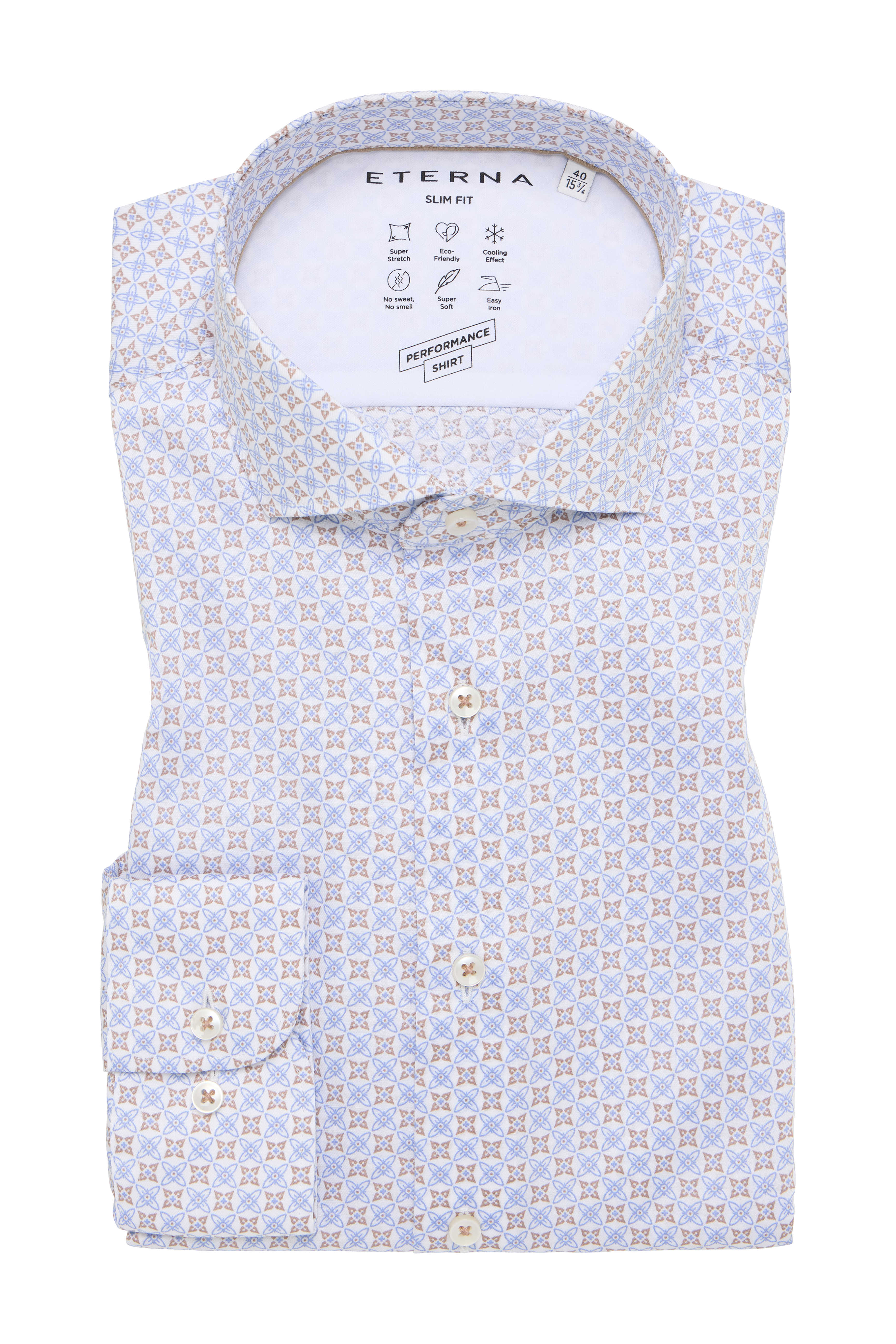 Eterna Slim Fit Performance Shirt