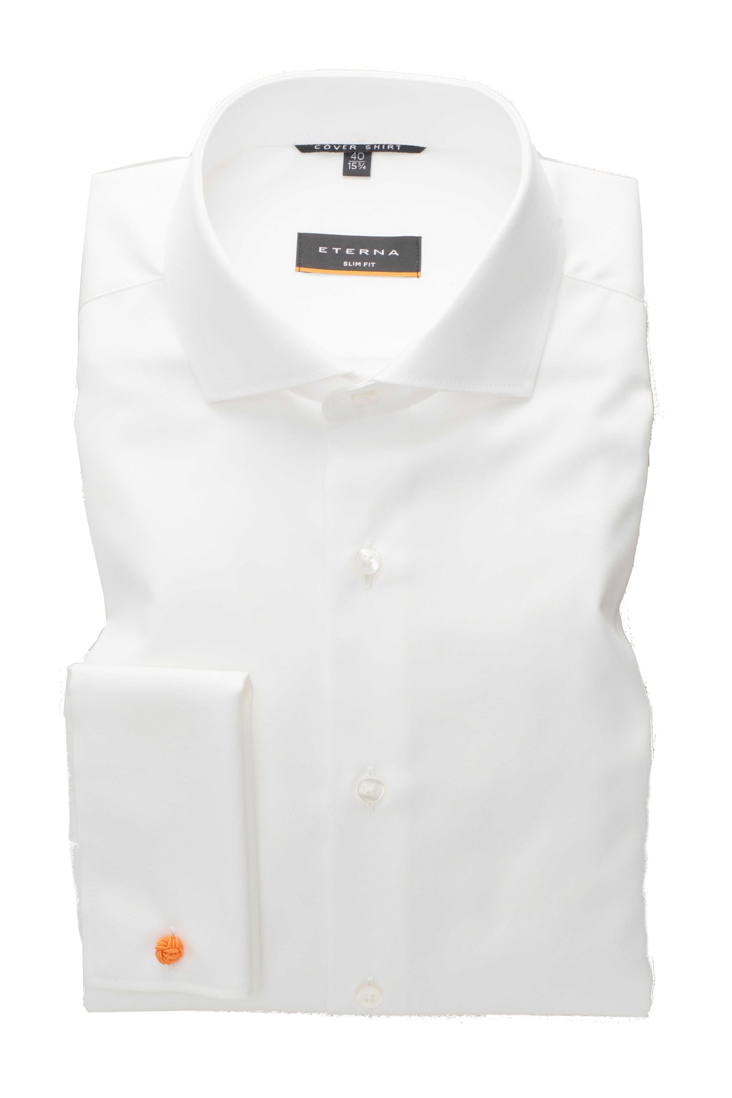 Eterna Slim Fit skjorte dobbelt manchet