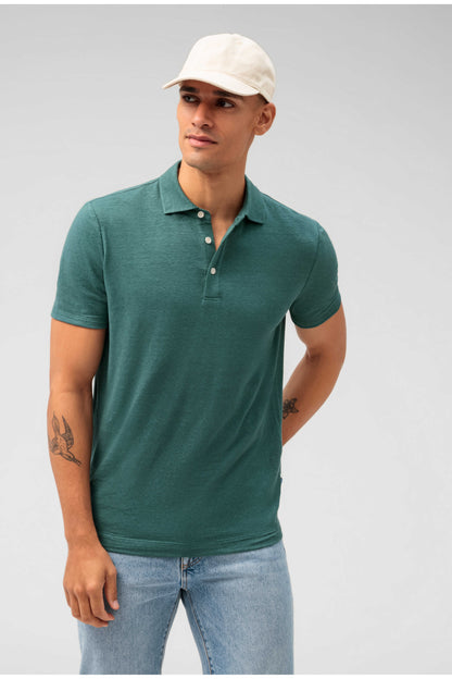 Olymp Regular Fit polo hør