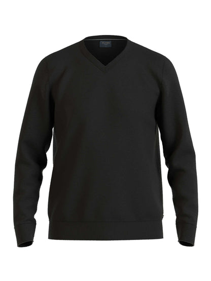 Olymp Casual strik V-hals uld
