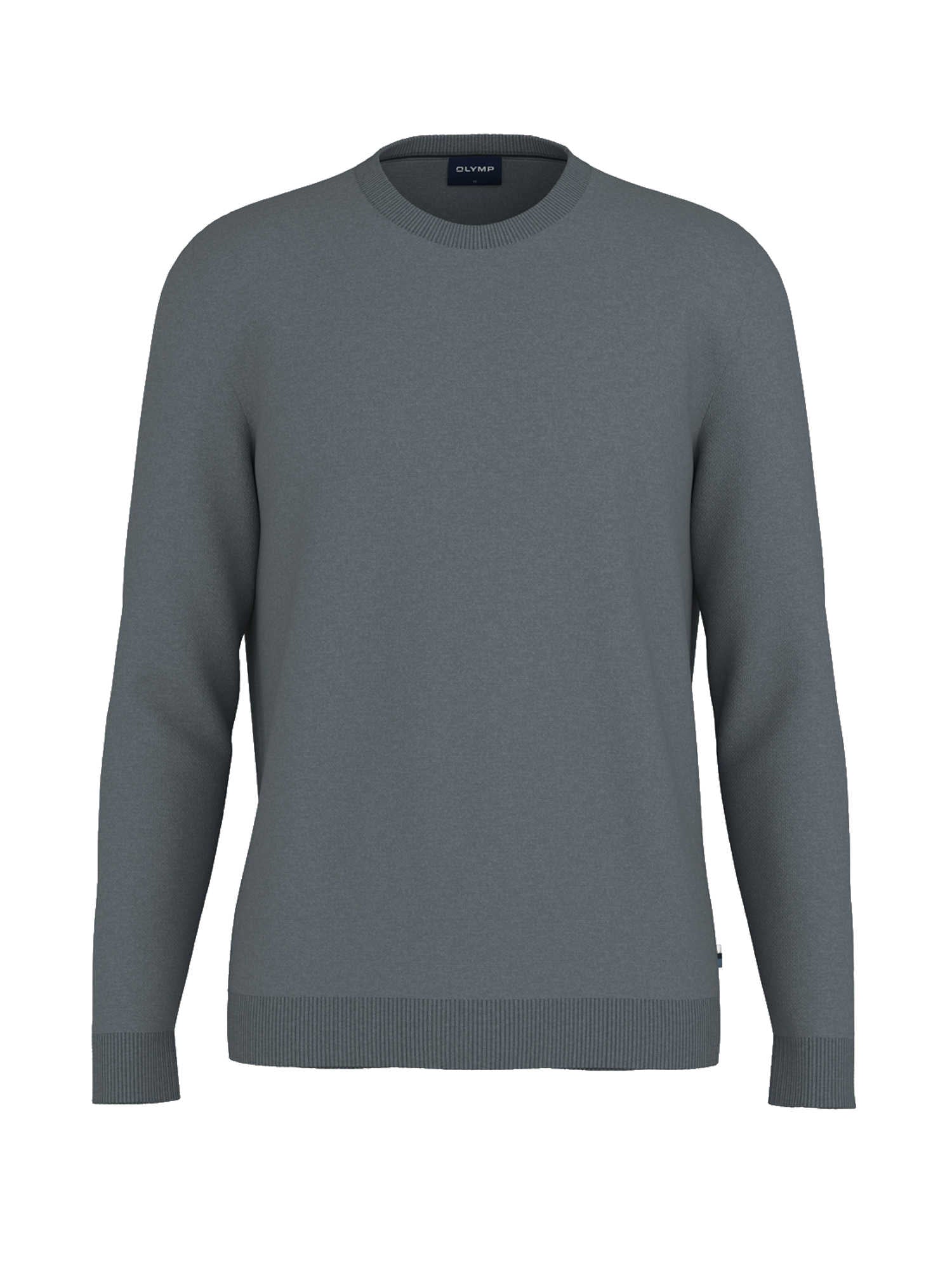 Olymp Casual strik rund hals uld