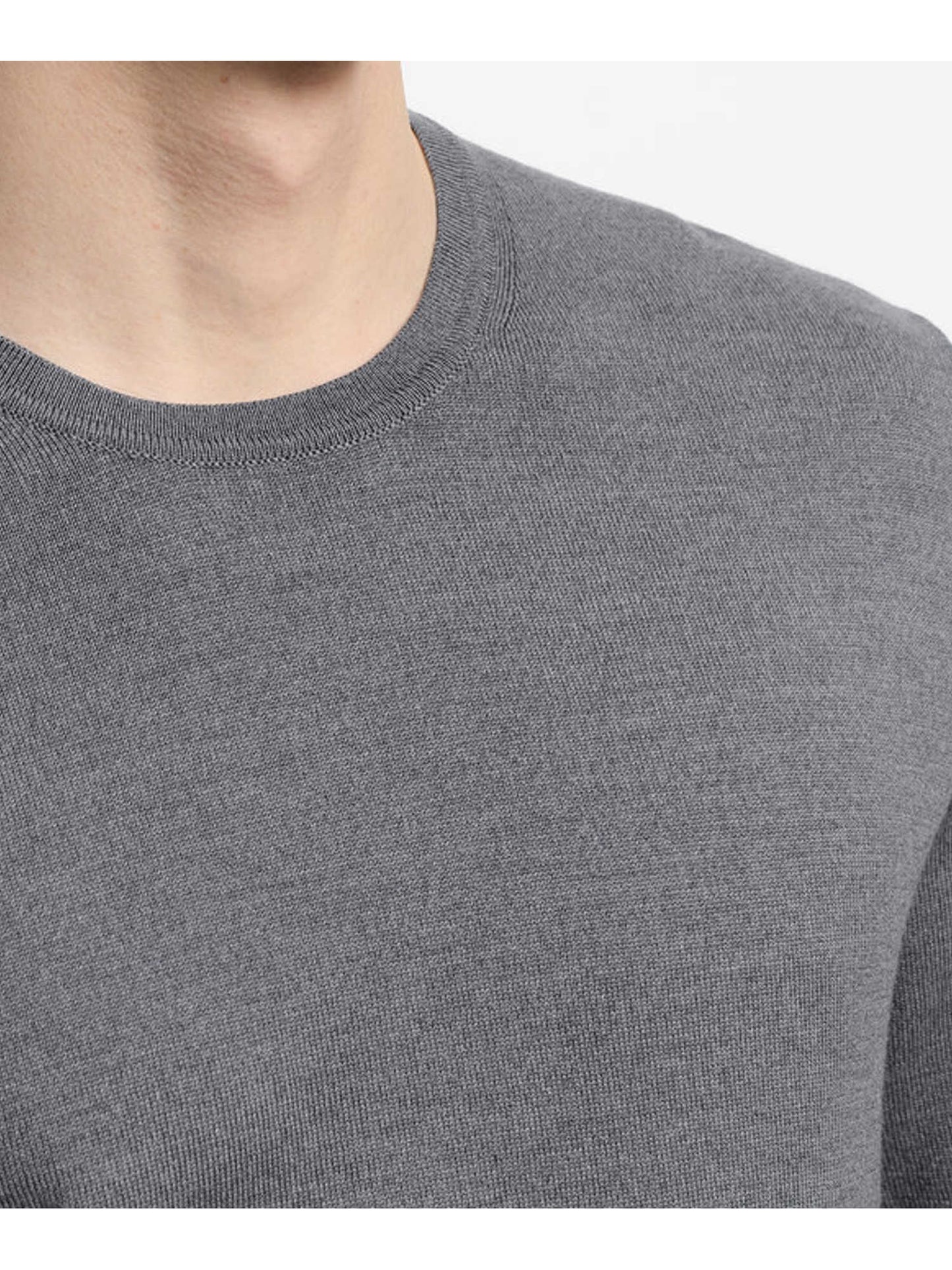 Olymp Casual strik rund hals uld