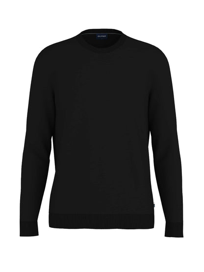 Olymp Casual strik rund hals uld