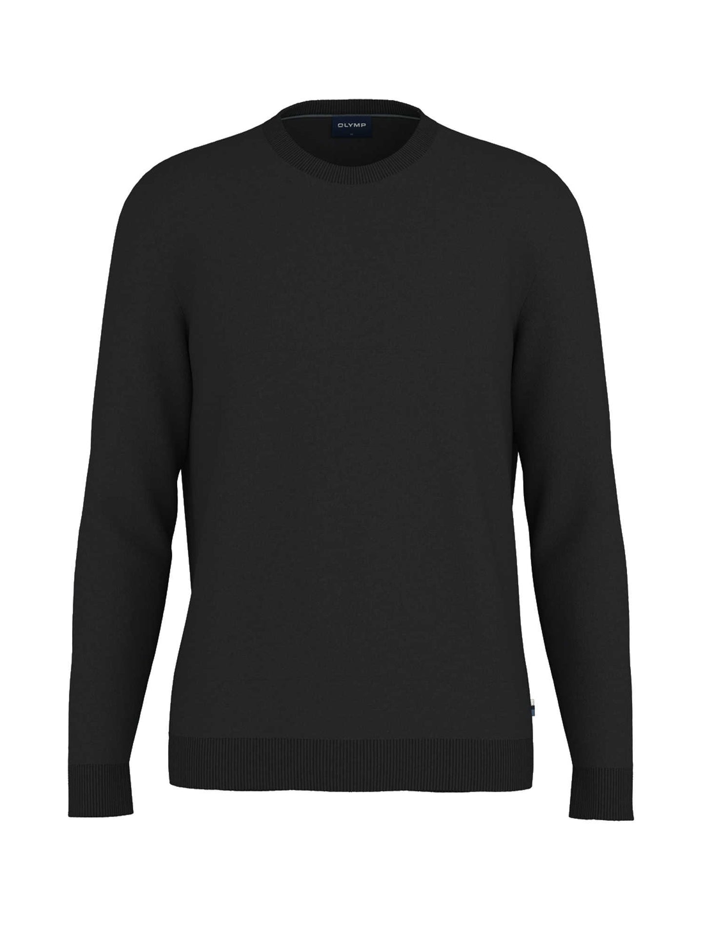 Olymp Casual strik rund hals uld