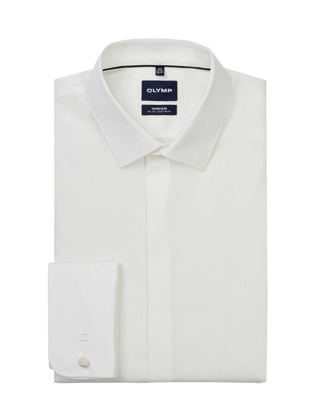 Olymp No. Six Super Slim dobbelt manchet
