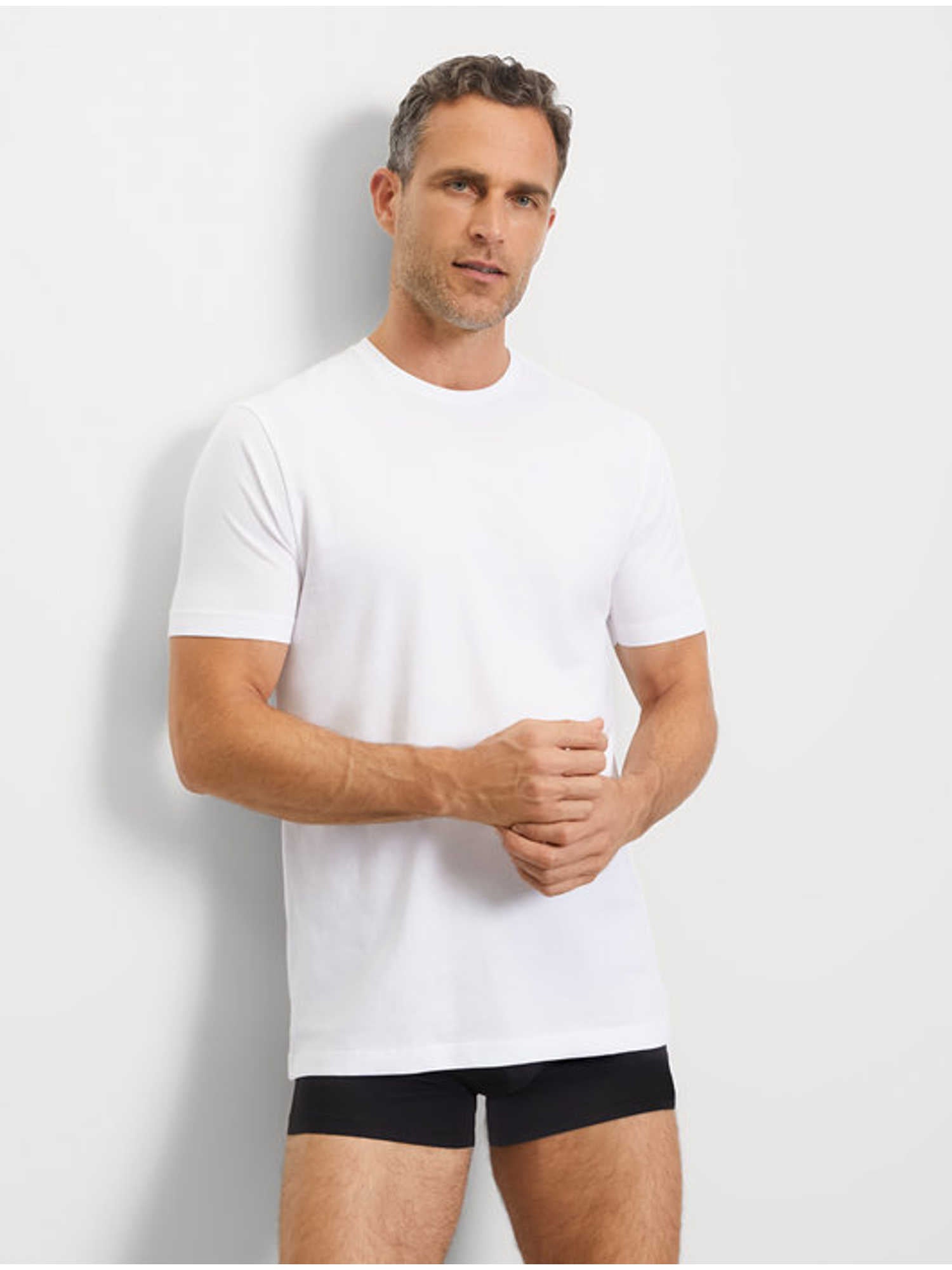Olymp T-shirt undertrøje rund hals to-pak