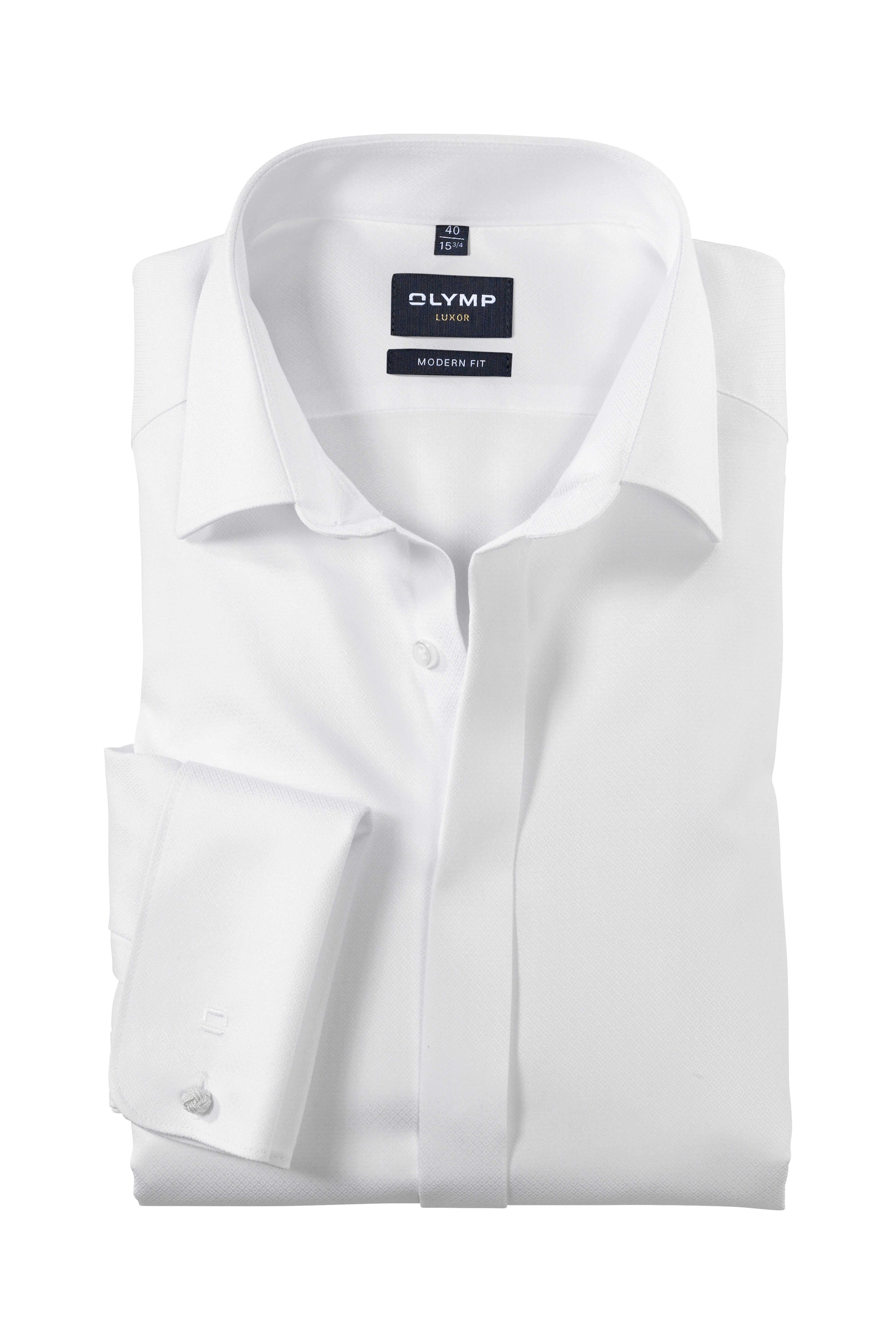 Olymp Luxor Modern Fit dobbelt manchet