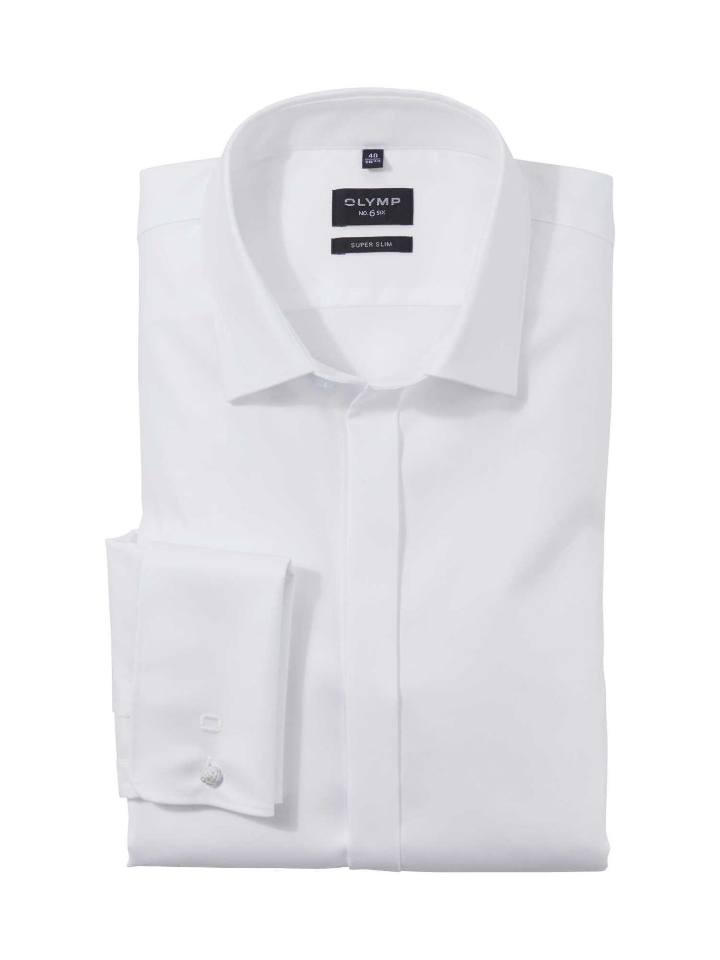 Olymp No. Six Super Slim dobbelt manchet