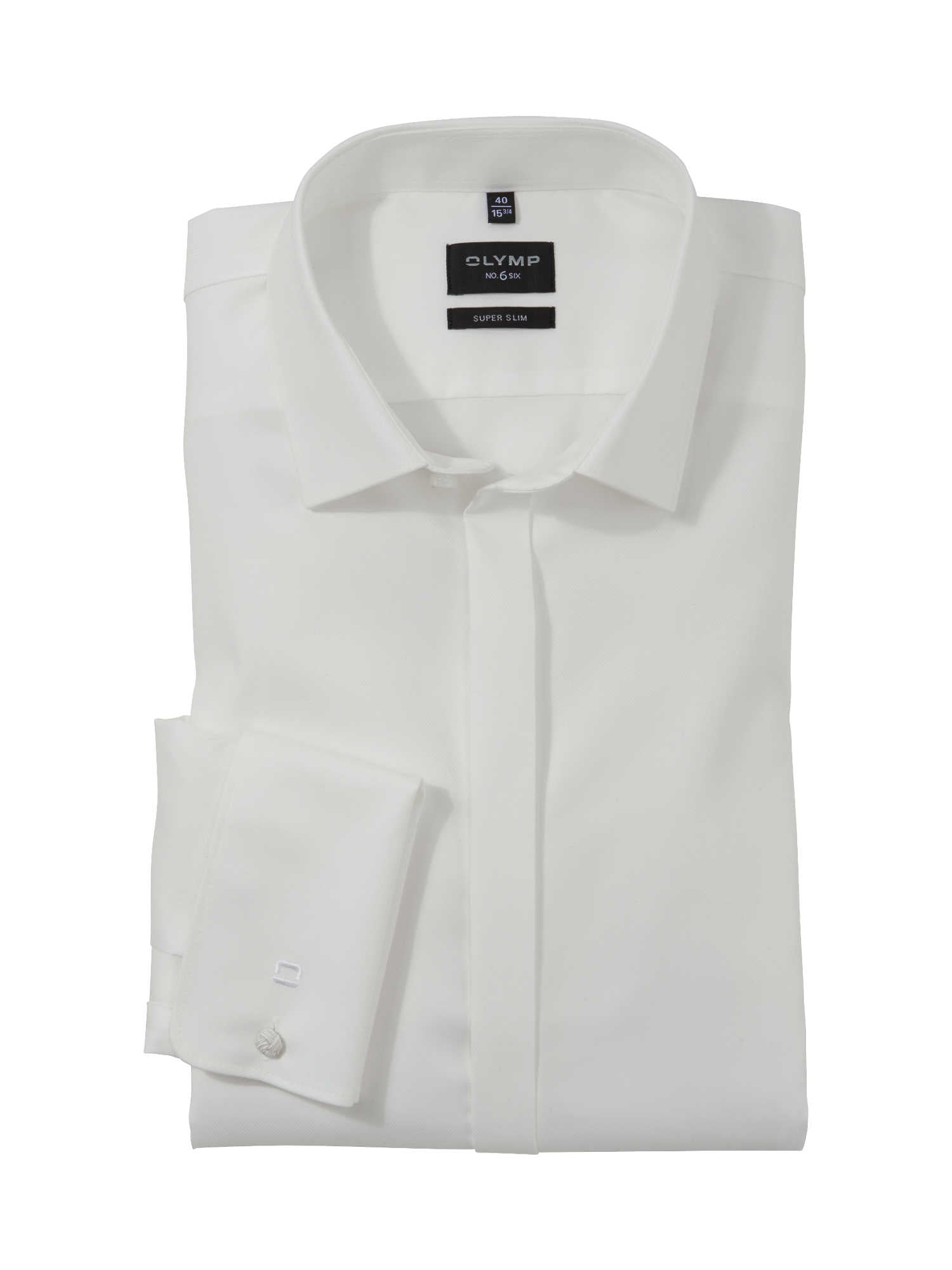 Olymp No. Six Super Slim dobbelt manchet