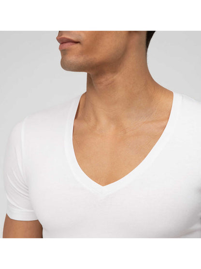 Olymp Level Five T-shirt undertrøje dyb V-hals