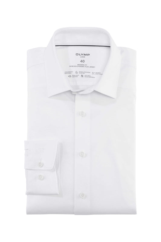Olymp Luxor Modern Fit 24/Seven Jersey skjorte