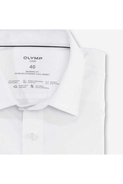 Olymp Luxor Modern Fit 24/Seven Jersey skjorte