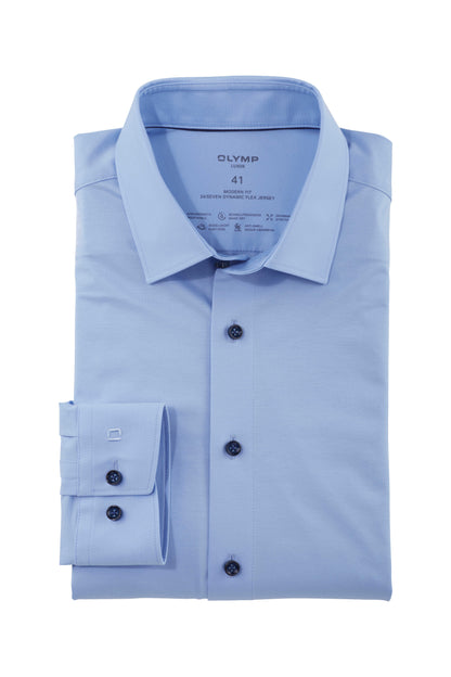 Olymp Luxor Modern Fit 24/Seven Jersey skjorte