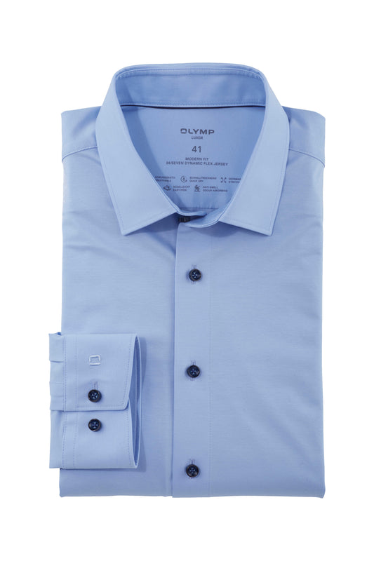 Olymp Luxor Modern Fit 24/Seven Jersey skjorte