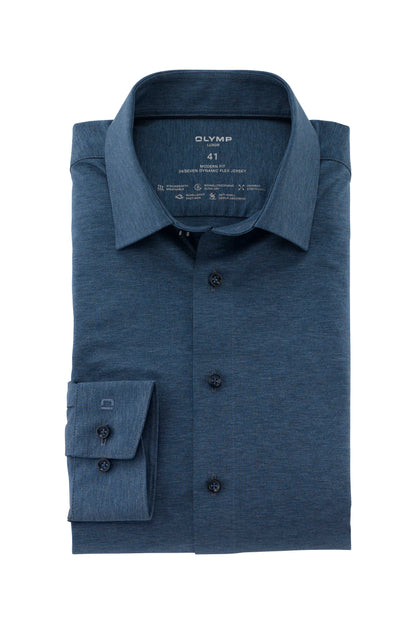 Olymp Luxor Modern Fit 24/Seven Jersey skjorte