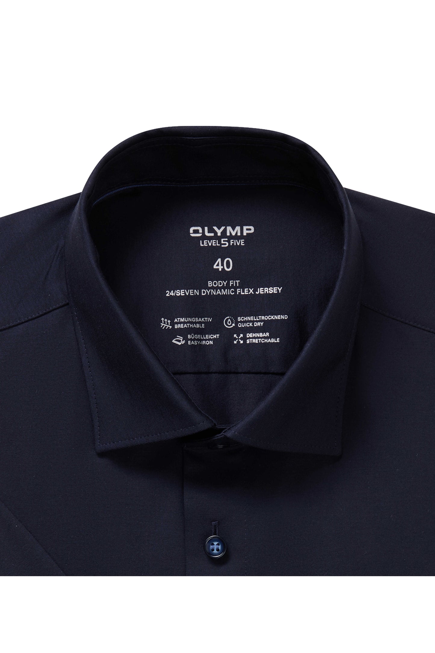Olymp Level Five Body Fit 24/Seven Jersey kortærmet