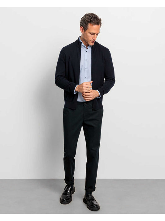 Olymp Casual strik cardigan m. lynlås