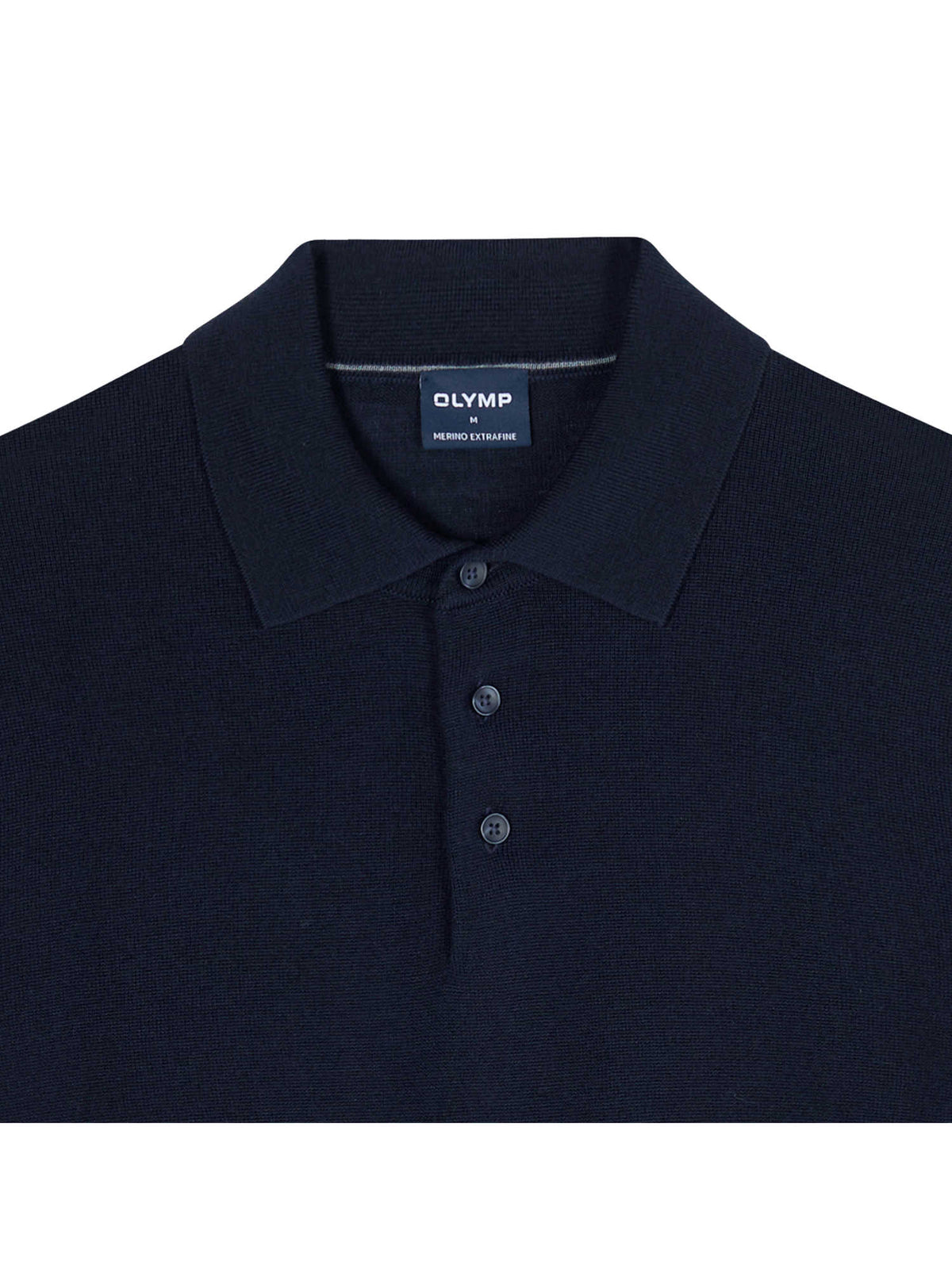 Olymp Casual strik polo uld
