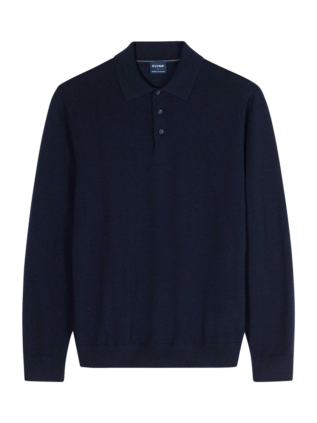 Olymp Casual strik polo uld