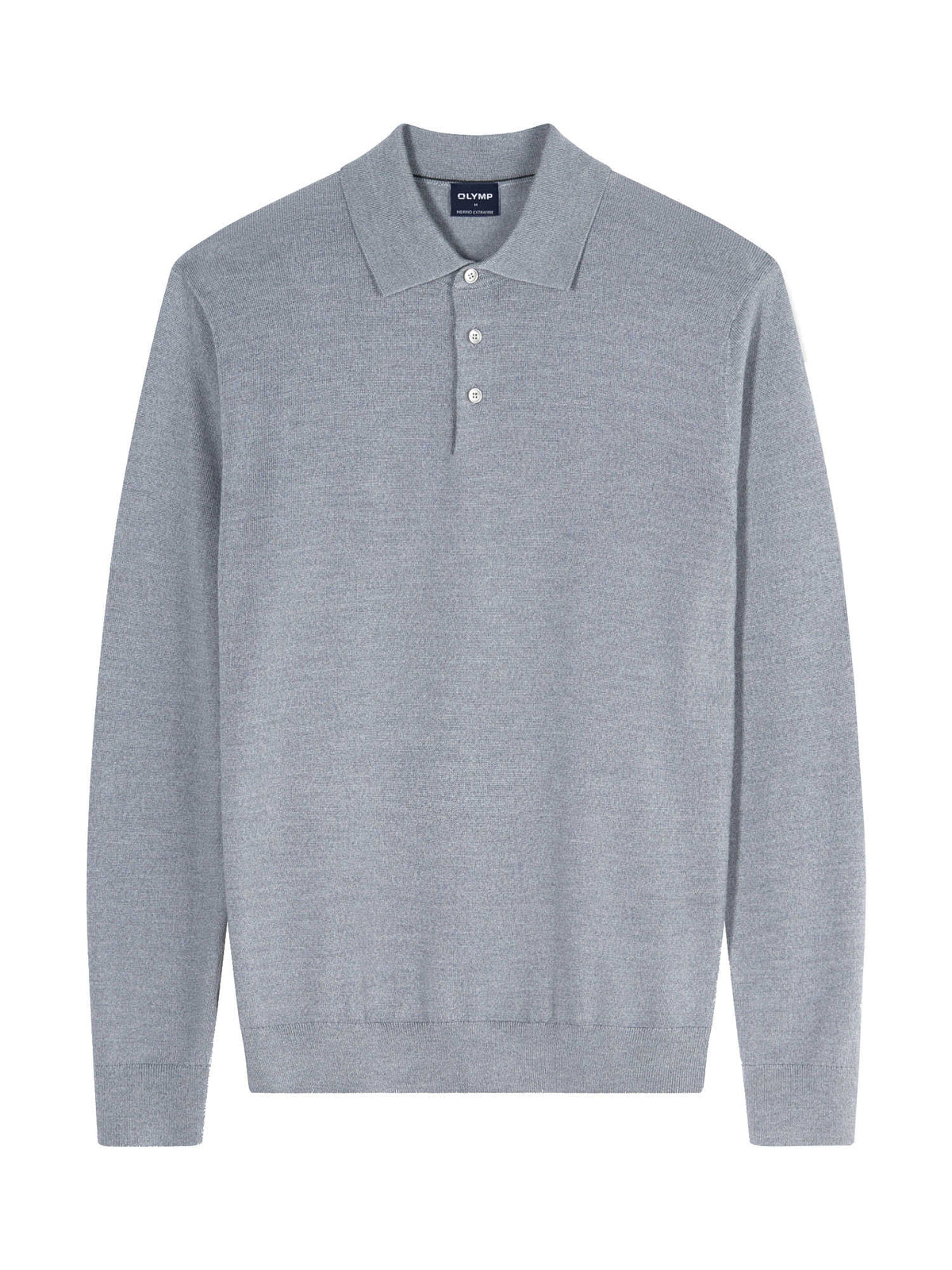 Olymp Casual strik polo uld