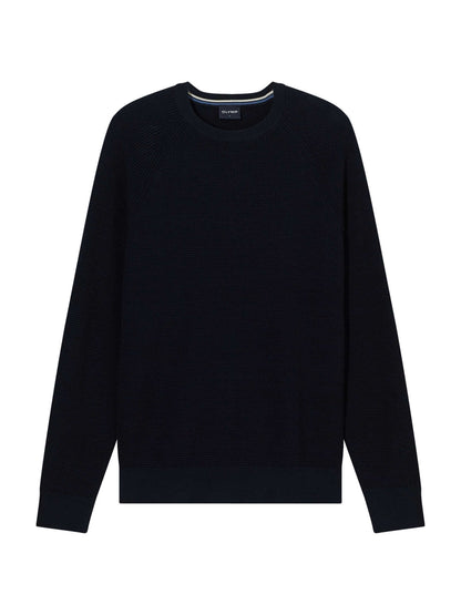 Olymp Pullover popcorn strik casual rund hals