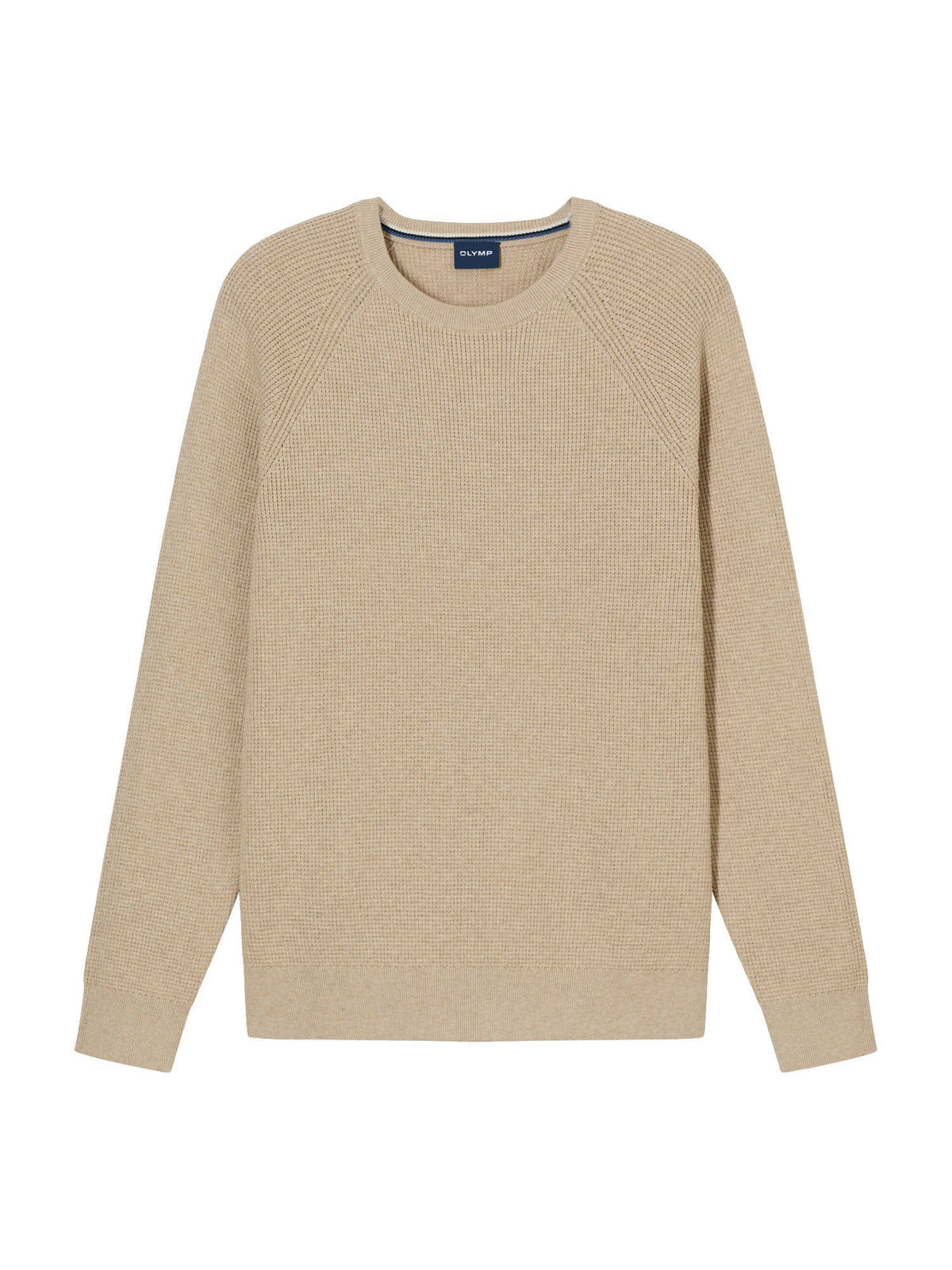 Olymp Pullover popcorn strik casual rund hals
