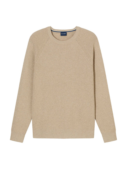 Olymp Pullover popcorn strik casual rund hals