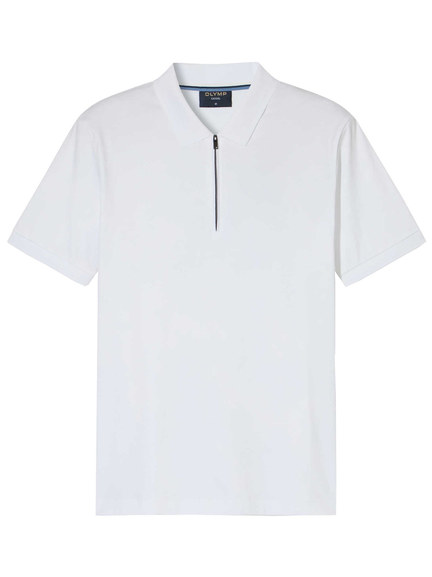 Olymp Casual polo shirt m. lynlås
