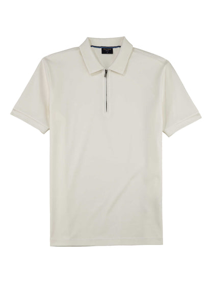 Olymp Casual polo shirt m. lynlås