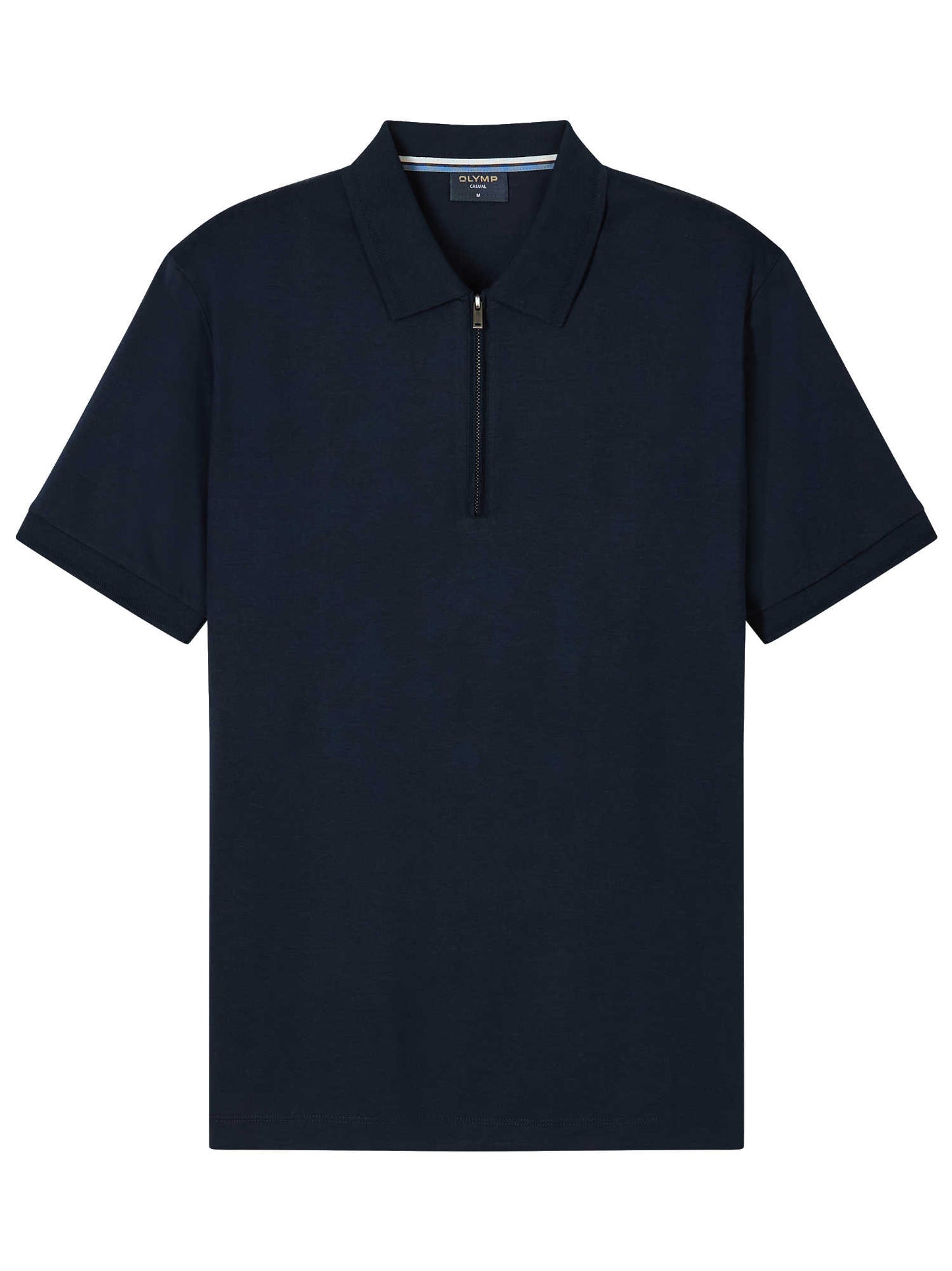 Olymp Casual polo shirt m. lynlås