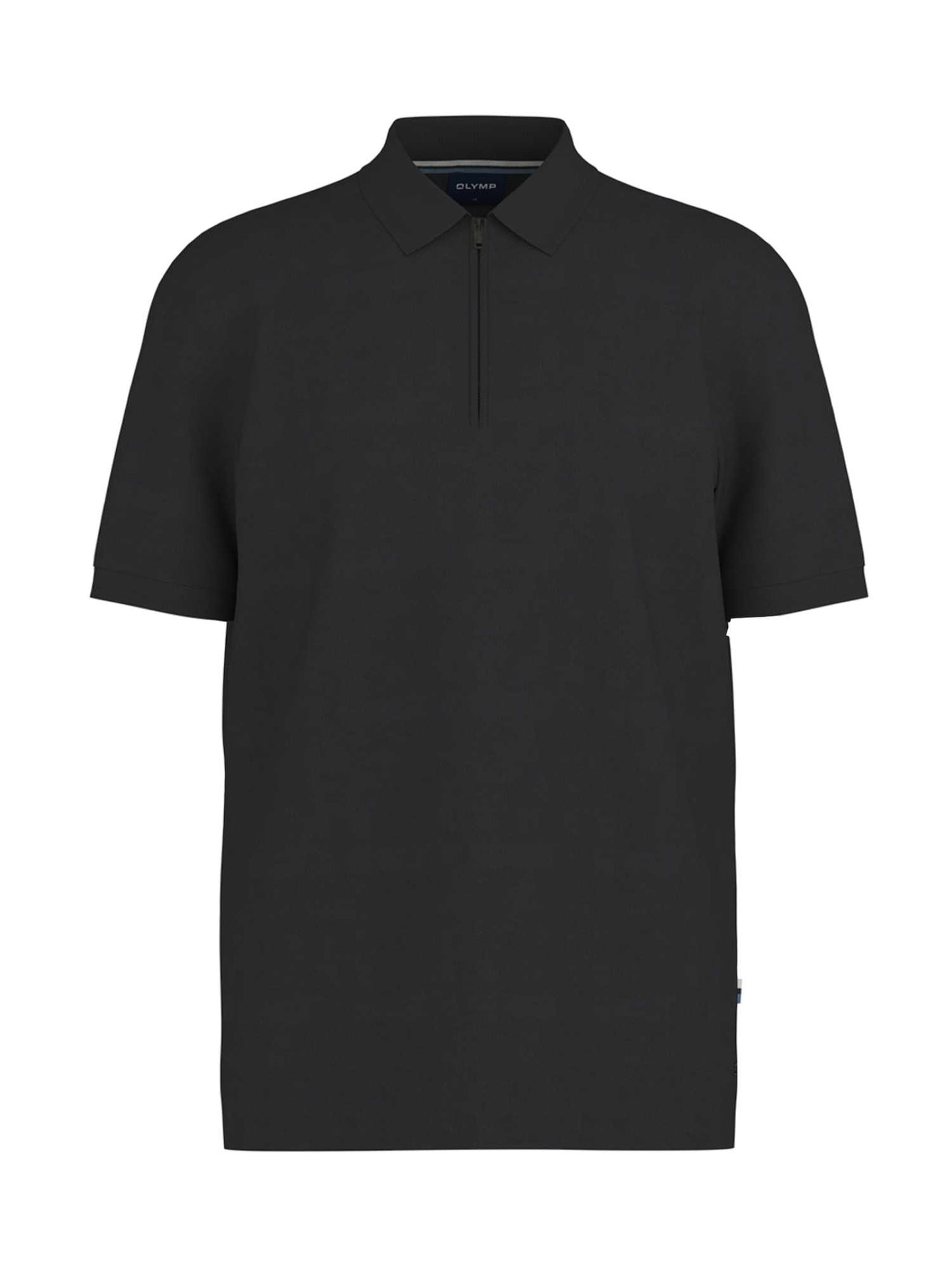 Olymp Casual polo shirt m. lynlås