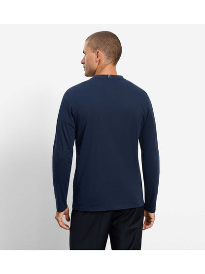 Olymp Jersey langærmet T-shirt rund hals