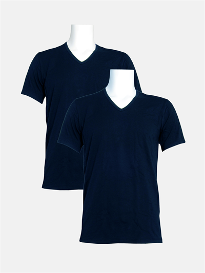 Calvin Klein T-shirt i 2-pack - V- hals