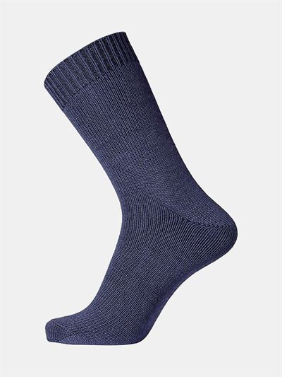 Egtved sokker, kraftig uld mørkeblå